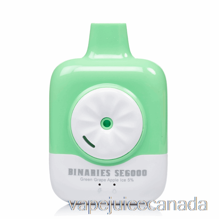 Vape Juice Horizon Binaries SE6000 Disposable Green Grape Apple Ice